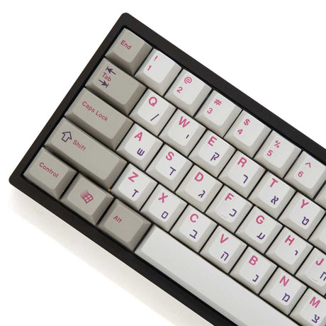 EnjoyPBT Hebrew Keycap Set Dye-Sub PBT - Divinikey