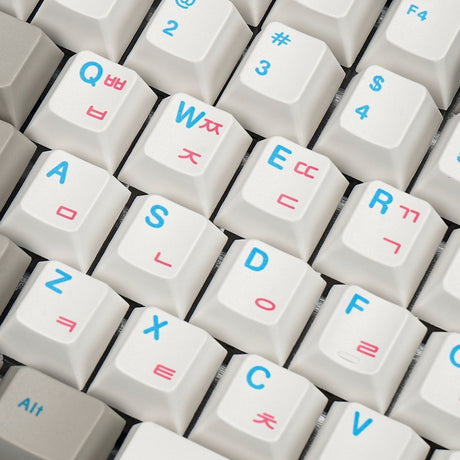 EnjoyPBT Korean Keycap Set Dye-Sub PBT - Divinikey