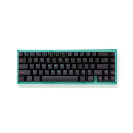 EnjoyPBT Miami Nights Keycap Set Doubleshot ABS - Divinikey