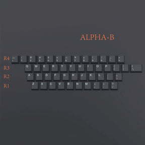 EPBT Flaming Ice Keycap Set Dye-Sub PBT - Divinikey