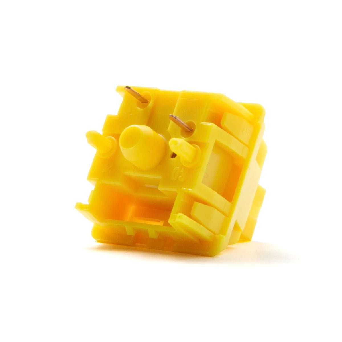 Haimu x Geon HG Yellow Silent Tactile Switches - Divinikey