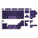 KBDfans Clear 2048 Purple Keycap Set UV Polycarbonate - Divinikey