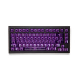 KBDfans Clear 2048 Purple Keycap Set UV Polycarbonate - Divinikey