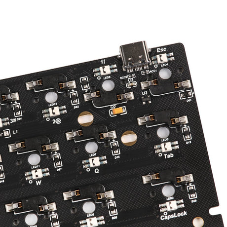 KBDfans DZ60 RGB-ANSI V2 Hot Swap PCB - Divinikey