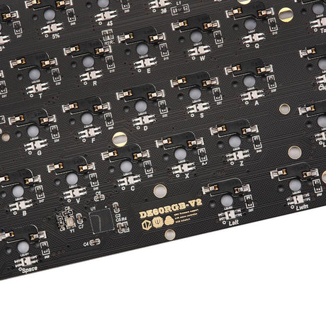 KBDfans DZ60 RGB V2 Hot Swap PCB - Divinikey