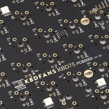 KBDfans KBD75 REV 2.0 PCB - Divinikey
