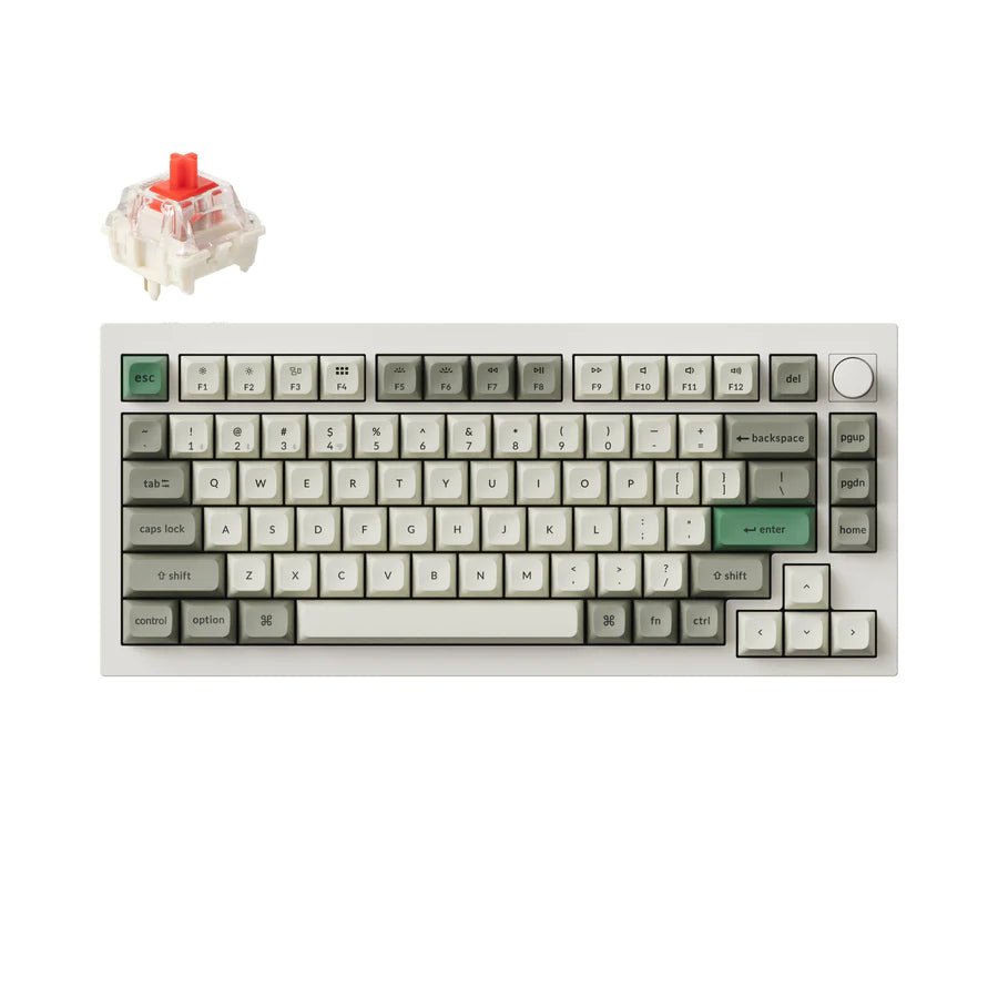 【未開封新品】Keychron Q1 Max 75% ワイヤレスキーボード Keychron Q1 Max 75% Wireless Keyboard – Divinikey