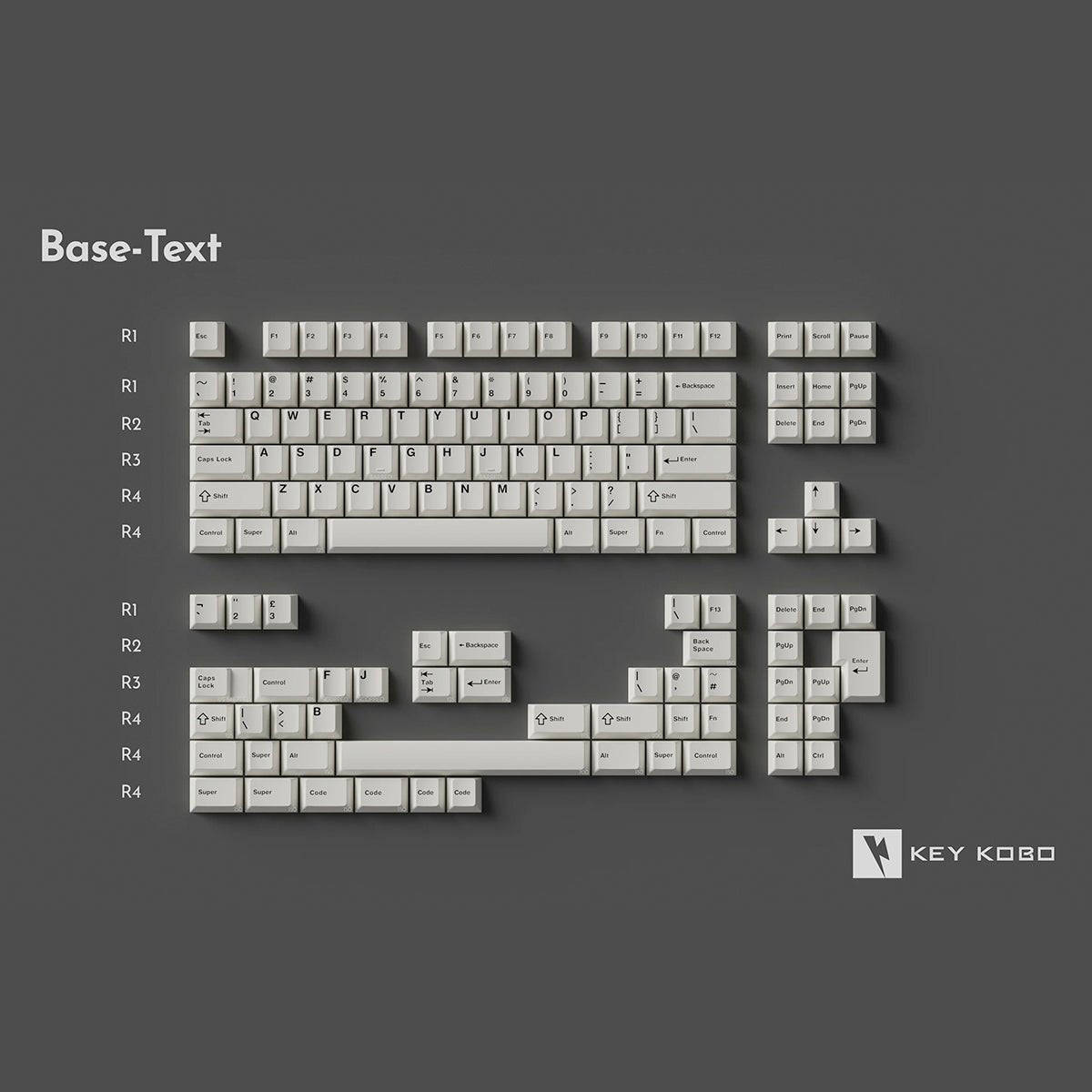 Keykobo BoW ABS Keycap Set – Divinikey