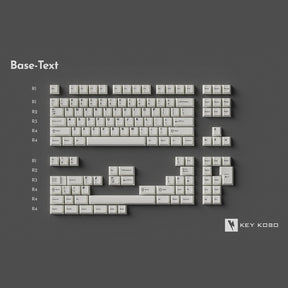 Keykobo BoW Keycap Set Doubleshot ABS - Divinikey