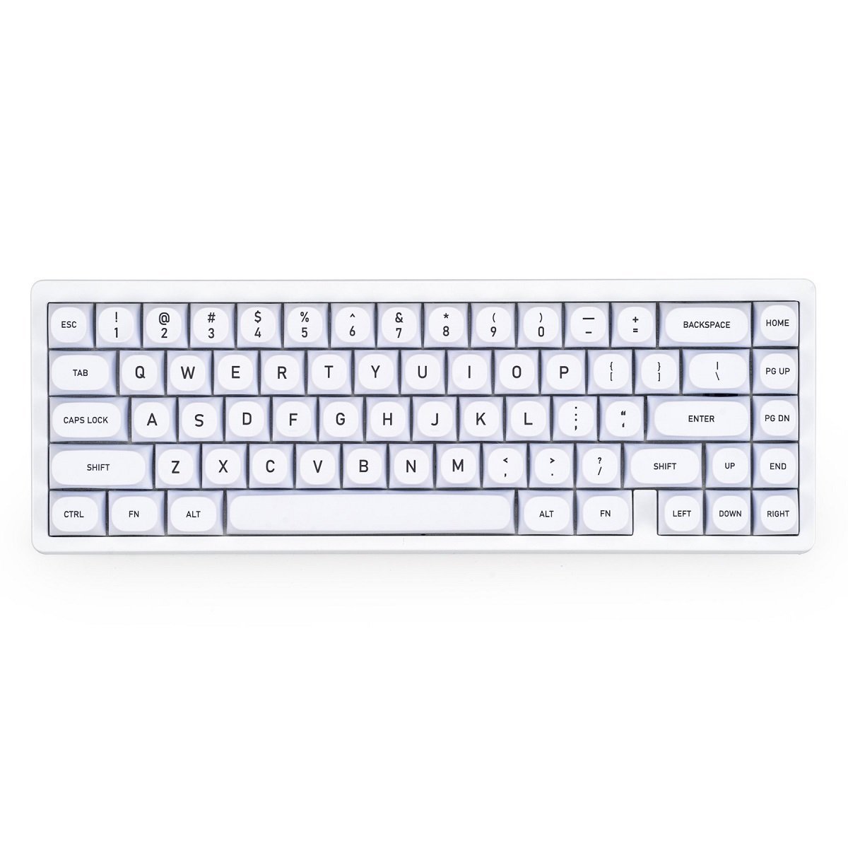 MA White Keycap Set Dye-Sub PBT - Divinikey