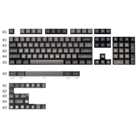 Maxkey SA Dolch Keycap Set Doubleshot ABS - Divinikey