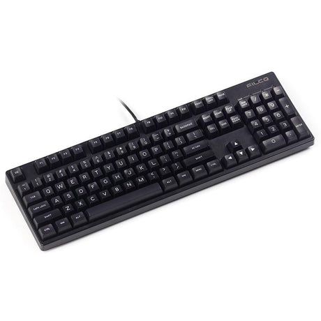 Maxkey White On Black Keycap Set Doubleshot ABS - Divinikey