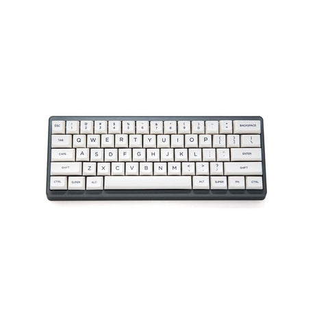 OSA Simple White Keycap Set Dye-Sub PBT - Divinikey