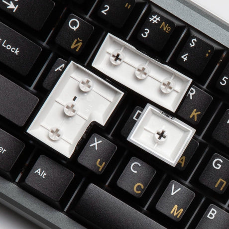 PBTfans Golden Keycap Set Doubleshot ABS - Divinikey