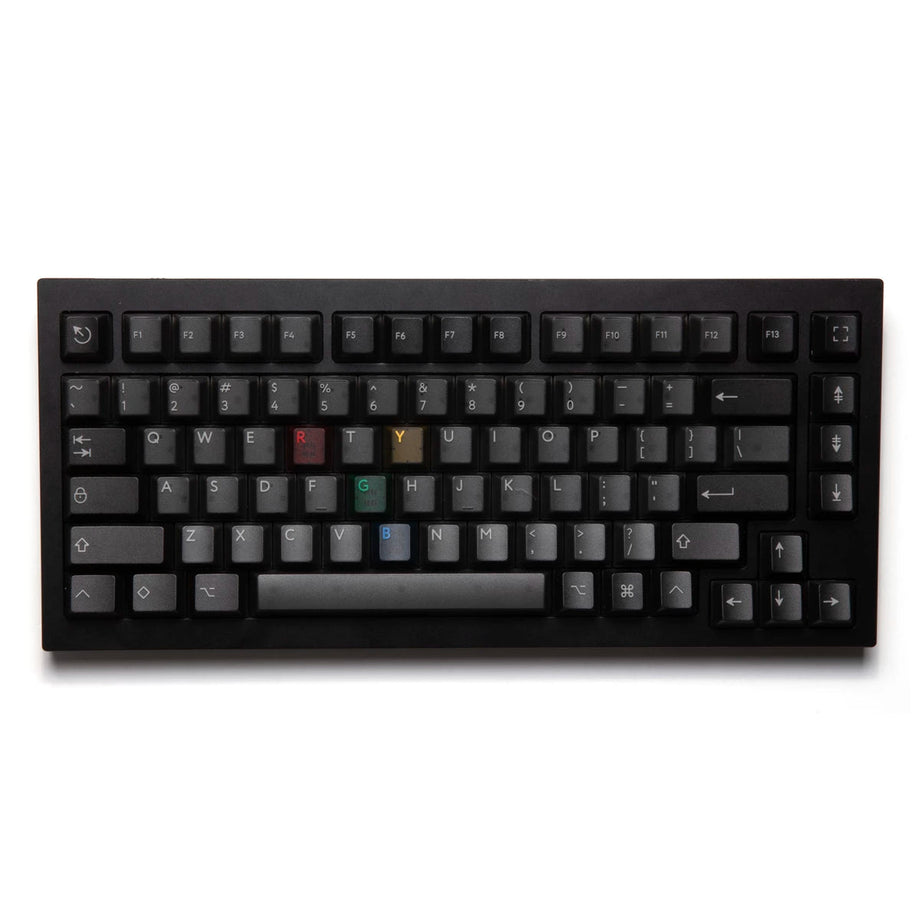 お洒落無限大。 KBDFANS PBTFANS RETRO DARK LIGHTS キーキャップ - PC