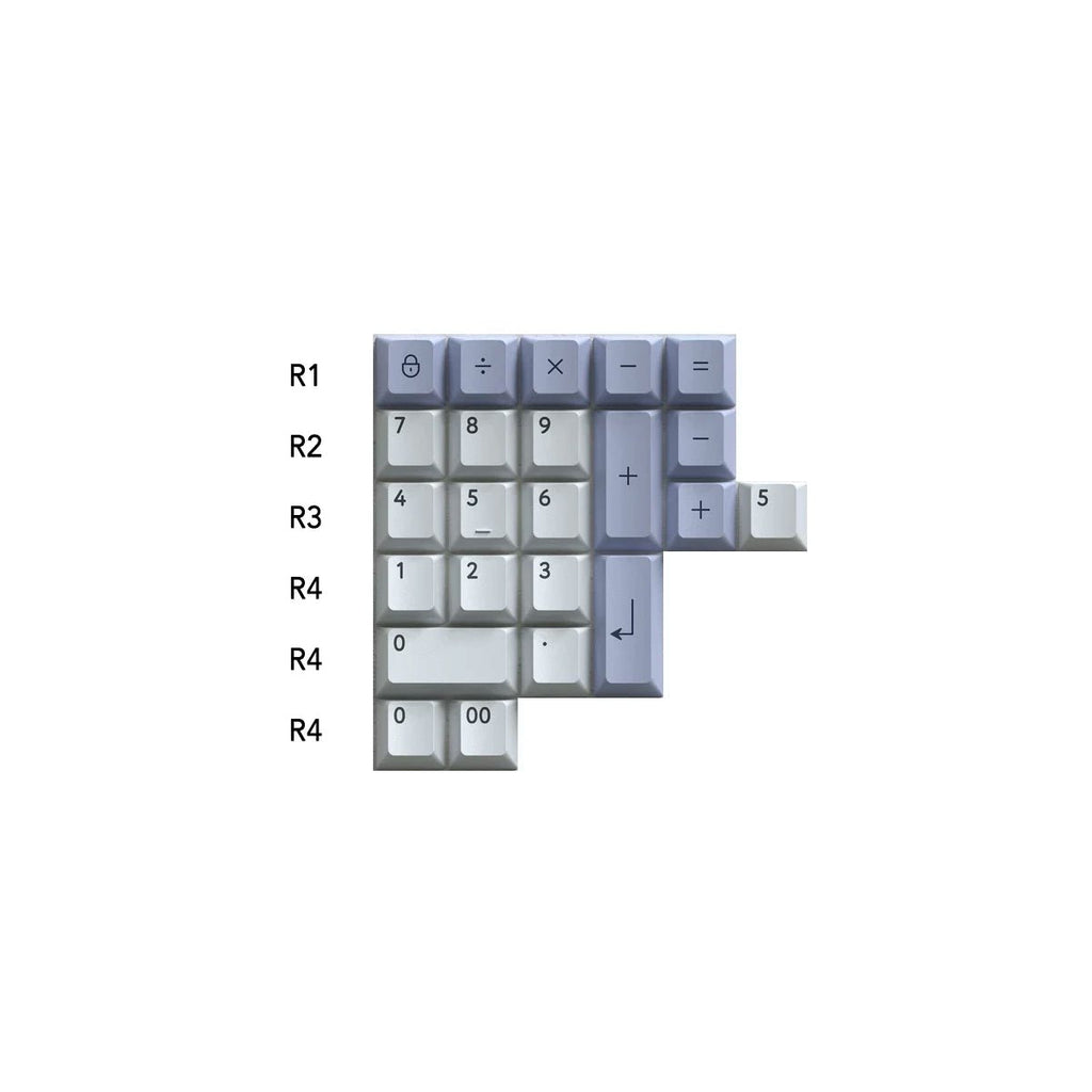 PBTfans Spark Light Keycap Set Doubleshot PBT - Divinikey