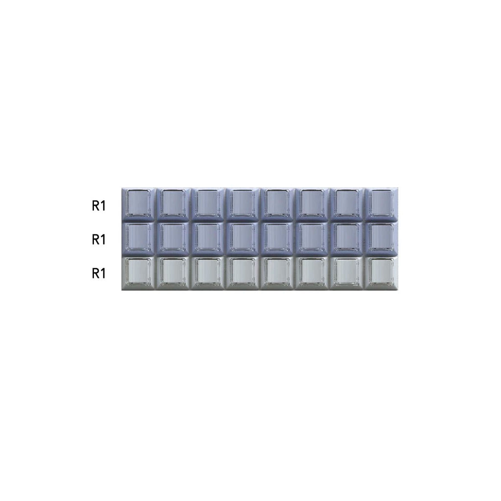 PBTfans Spark Light Keycap Set Doubleshot PBT - Divinikey