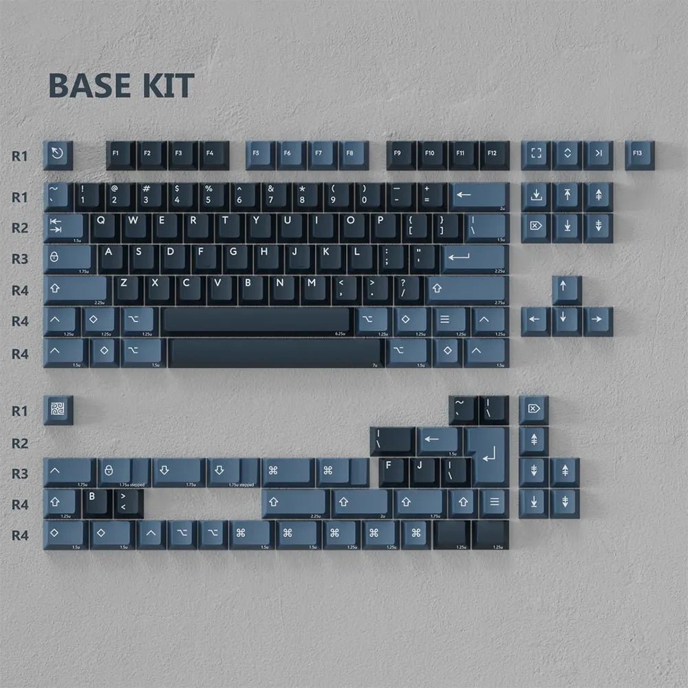 PBTfans Spark R2 Keycap Set Doubleshot PBT – Divinikey