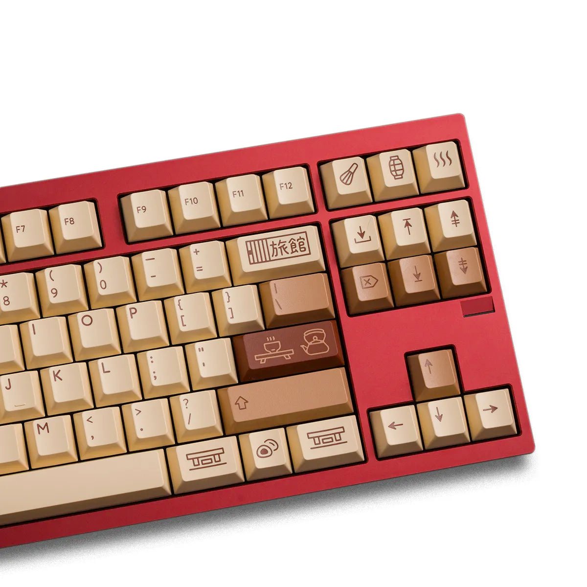 [Preorder] PBTfans Ryokan Keycap Set Doubleshot ABS - Divinikey