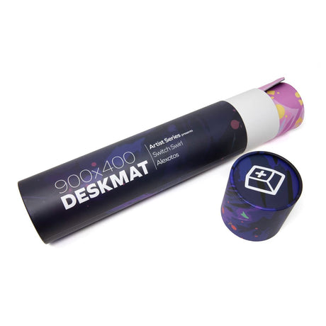 TKC x Alexotos Switch Swirl Deskmat - Divinikey