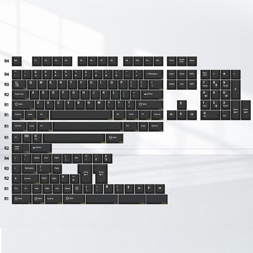 WOB Keycap Set Doubleshot PBT - Divinikey